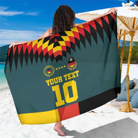 Custom Germany Football 2024 Go Champion Sarong Design 90s Style Away Color - Wonder Print Shop