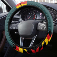 Germany Football 2024 Go Champion Steering Wheel Cover Design 90s Style Away Color - Wonder Print Shop