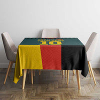 Custom Germany Football 2024 Go Champion Tablecloth Design 90s Style Away Color - Wonder Print Shop
