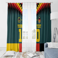 Custom Germany Football 2024 Go Champion Window Curtain Design 90s Style Away Color - Wonder Print Shop