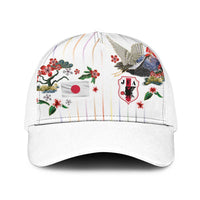Japan Football Baseball Net Cap Colors Beyond Horizon Sashiko Effect White Version