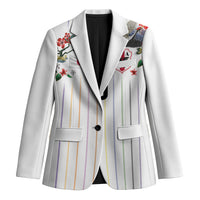 Japan Football Custom Blazer Colors Beyond Horizon Sashiko Effect White Version