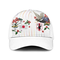 Japan Football Mesh Trucker Cap Colors Beyond Horizon Sashiko Effect White Version