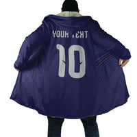 Japan Football Custom Cloak Japanese Culture with Sashiko Effect