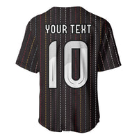 Japan Football Custom Baseball Jersey Colors Beyond Horizon Sashiko Effect Black Version