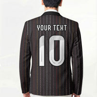 Japan Football Custom Blazer Colors Beyond Horizon Sashiko Effect Black Version