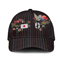 Japan Football Classic Cap Colors Beyond Horizon Sashiko Effect Black Version