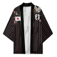 Japan Football Custom Kimono Colors Beyond Horizon Sashiko Effect Black Version