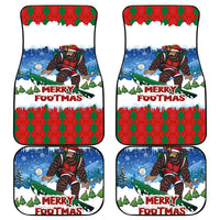 Christmas Bigfoot Ride Snowboard Car Mats Merry Footmas Xmas Style - Wonder Print Shop