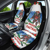 Christmas Bigfoot Ride Snowboard Car Seat Cover Merry Footmas Xmas Style - Wonder Print Shop