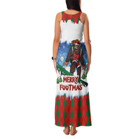 Christmas Bigfoot Ride Snowboard Family Matching Tank Maxi Dress and Hawaiian Shirt Merry Footmas Xmas Style - Wonder Print Shop