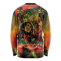 Jamaican Reggae Legend's Birthday Long Sleeve Shirt One Love Jamaica - Wonder Print Shop