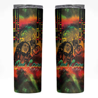 Jamaican Reggae Legend's Birthday Skinny Tumbler One Love Jamaica - Wonder Print Shop