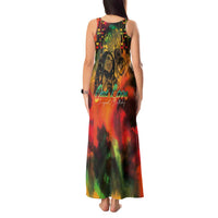 Jamaican Reggae Legend's Birthday Tank Maxi Dress One Love Jamaica - Wonder Print Shop