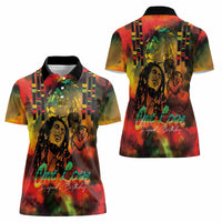 Jamaican Reggae Legend's Birthday Women Polo Shirt One Love Jamaica - Wonder Print Shop