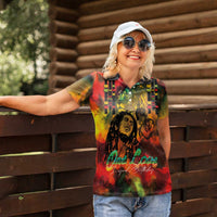 Jamaican Reggae Legend's Birthday Women Polo Shirt One Love Jamaica - Wonder Print Shop