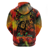 Jamaican Reggae Legend's Birthday Zip Hoodie One Love Jamaica - Wonder Print Shop