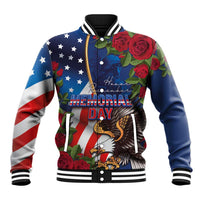 United States Memorial Day-Honor and Remember Baseball Jacket