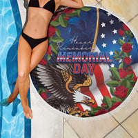 United States Memorial Day-Honor and Remember Beach Blanket