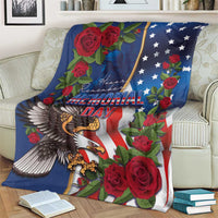 United States Memorial Day-Honor and Remember Blanket