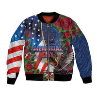 United States Memorial Day-Honor and Remember Bomber Jacket