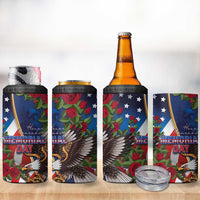 United States Memorial Day-Honor and Remember 4 in 1 Can Cooler Tumbler