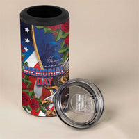United States Memorial Day-Honor and Remember 4 in 1 Can Cooler Tumbler