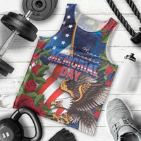 United States Memorial Day-Honor and Remember Men Tank Top