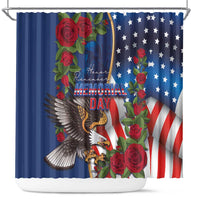 United States Memorial Day-Honor and Remember Shower Curtain