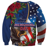 United States Memorial Day-Honor and Remember Sweatshirt