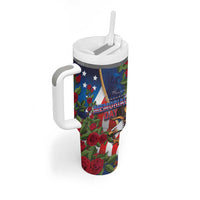 United States Memorial Day-Honor and Remember Tumbler With Handle
