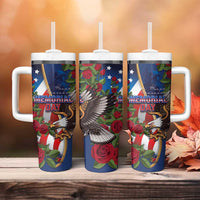 United States Memorial Day-Honor and Remember Tumbler With Handle