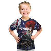 United States Memorial Day Kid T Shirt Bald Eagle US Soldier-Honor and Remember The Fallen