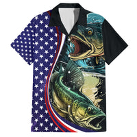 Bass Fishing Family Matching Puletasi and Hawaiian Shirt Double Largemouth Bass Old Style - Wonder Print Shop
