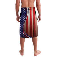 Bass Fishing Lavalava Double Largemouth Bass Old Style - Wonder Print Shop