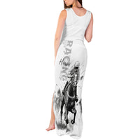 Kentucky Horses Racing Tank Maxi Dress Jockey Drawing Style - Wonder Print Shop