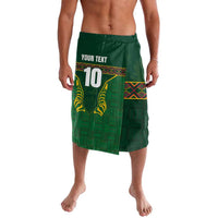 Custom South Africa Rugby Lavalava Springboks Spirit and King Protea