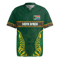 Custom South Africa Rugby Rugby Jersey Springboks Spirit and King Protea