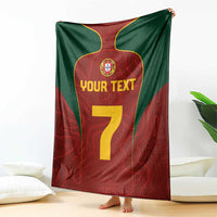 Custom Portugal Football Blanket A Selecao das Quinas