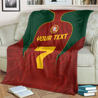 Custom Portugal Football Blanket A Selecao das Quinas
