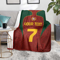 Custom Portugal Football Blanket A Selecao das Quinas