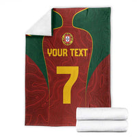 Custom Portugal Football Blanket A Selecao das Quinas