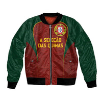 Custom Portugal Football Bomber Jacket A Selecao das Quinas