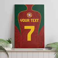 Custom Portugal Football Canvas Wall Art A Selecao das Quinas