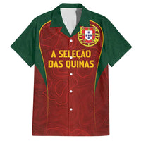 Custom Portugal Football Family Matching Off Shoulder Maxi Dress and Hawaiian Shirt A Selecao das Quinas