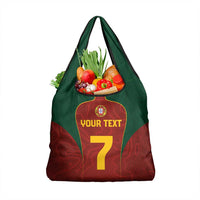 Custom Portugal Football Grocery Bag A Selecao das Quinas