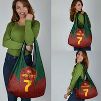 Custom Portugal Football Grocery Bag A Selecao das Quinas