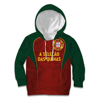 Custom Portugal Football Kid Hoodie A Selecao das Quinas
