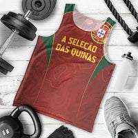 Custom Portugal Football Men Tank Top A Selecao das Quinas
