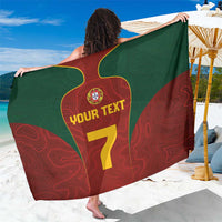 Custom Portugal Football Sarong A Selecao das Quinas